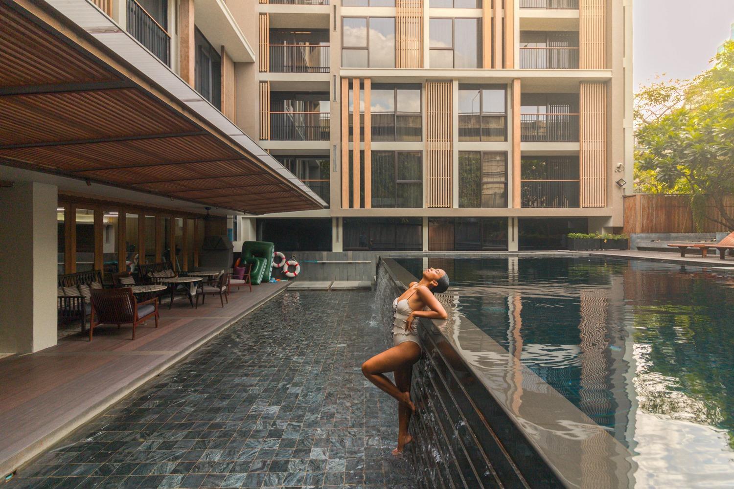 Arcadia Suites Bangkok Luaran gambar