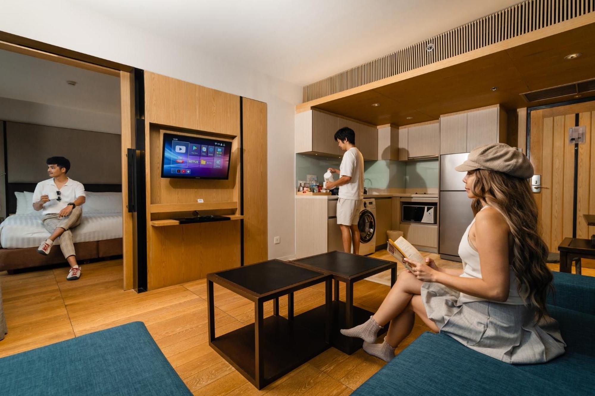 Arcadia Suites Bangkok Luaran gambar